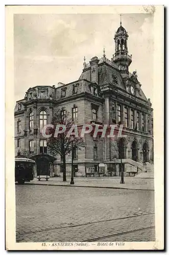 Cartes postales Asnieres Hotel de Ville