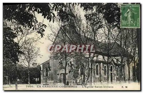 Ansichtskarte AK La Garenne Colombes L Eglise Saint Urbain