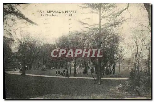 Cartes postales Levallois Perret La Planchette