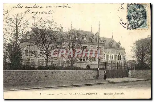 Cartes postales Levallois Perret Hospice Anglais