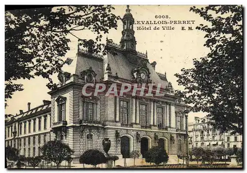 Cartes postales Levallois Perret Hotel de Ville