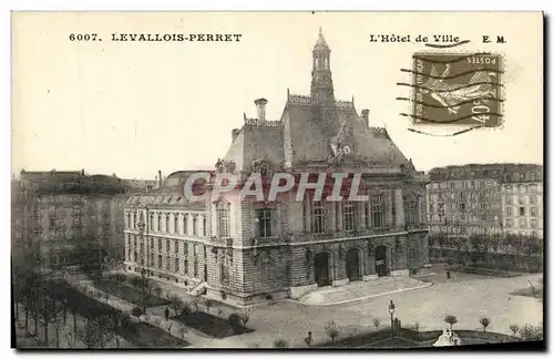 Cartes postales Levallois Perret L Hotel de Ville