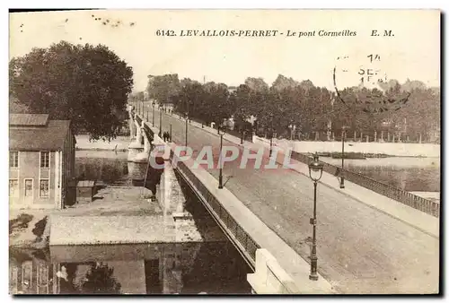 Cartes postales Levallois Perret Le pont Cormeilles