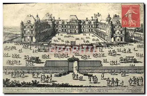 Cartes postales Chateau de Meudon