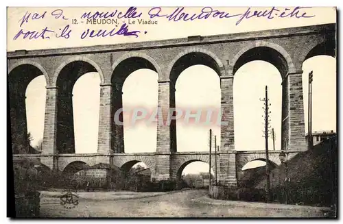 Cartes postales Meudon Le Viaduc