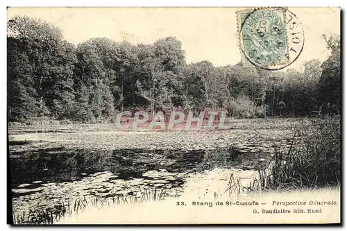 Cartes postales Etang de St Cueufa Perspective Generale