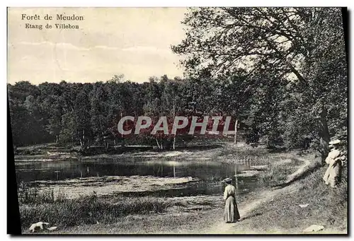 Ansichtskarte AK Foret de Meudon Etang de Villebon