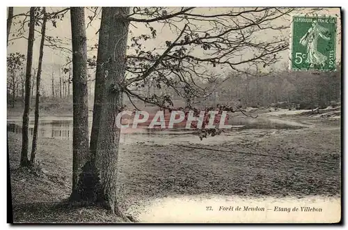 Ansichtskarte AK Foret de Meudon Etang de Villebon