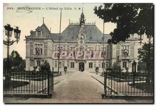 Cartes postales Montrouge L Hotel de Ville
