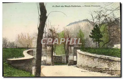 Cartes postales Fort Du Mont Valerien Entree Principale