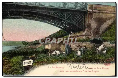 Cartes postales en ballade a Nanterre Peche Pecheur