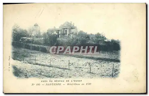 Cartes postales Nanterre Hotel Die u en 1737