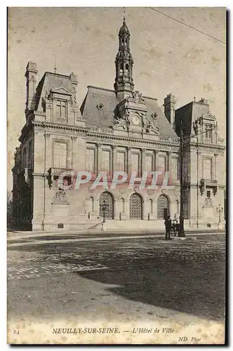 Cartes postales Neuilly Sur Seine L Hotel de Ville