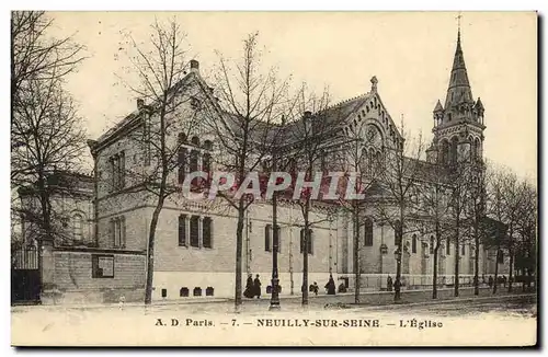 Cartes postales Neuilly Sur Seine L Eglise