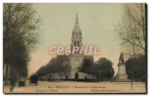 Cartes postales Neuilly Sur Seine Rond Point d Inkermann