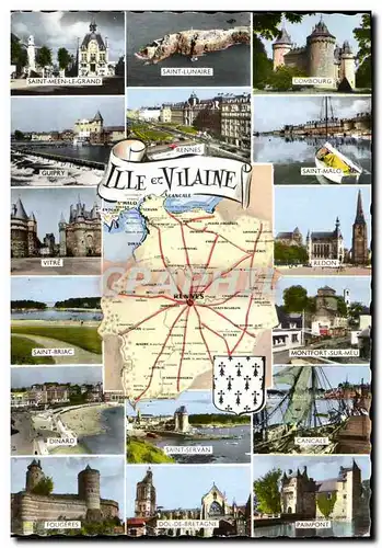 Cartes postales moderne Ile et Vilaine