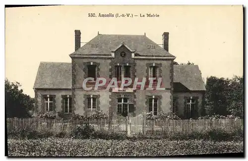 Cartes postales Amanlis La Mairie