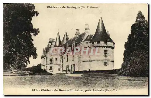 Ansichtskarte AK Chateau de Bonnefontaine pres Antrain