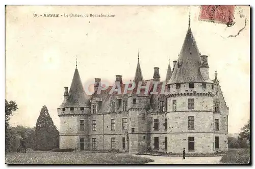 Cartes postales Antrain Le Chateau de Bonnefontaine