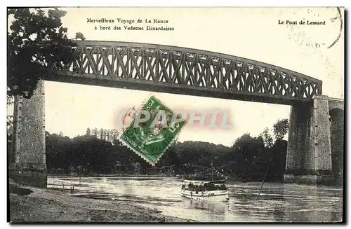 Cartes postales Les Bords De La Rance a bord des vedettes Dinardaises Bateau