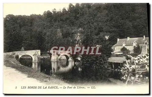 Cartes postales Les Bords De La Rance Le Pont de Letron Lavandieres