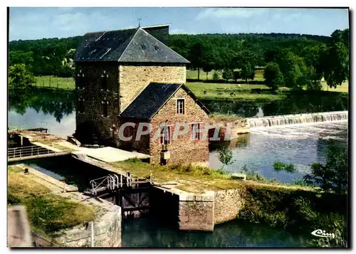 Moderne Karte Vallee de la Vilaine Moulin de la Bouexiere