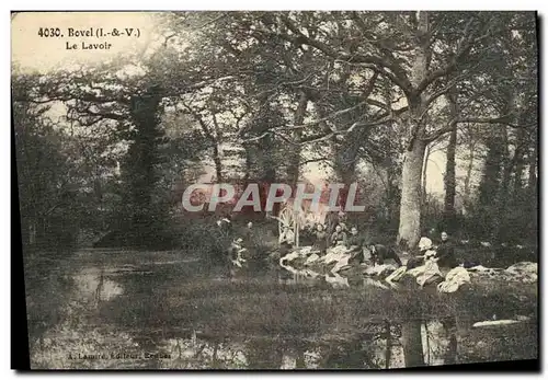 Cartes postales Bovel Le lavoir Lanvadieres TOP