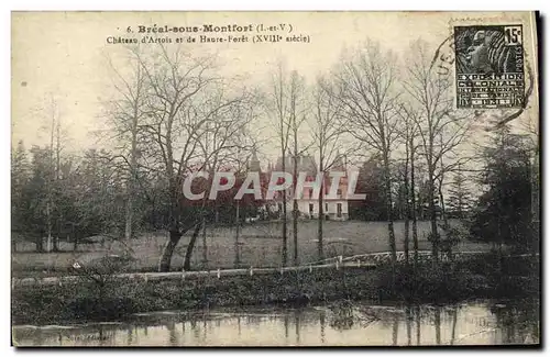 Cartes postales Breal Sous Montfort Chateau d Artois et de Haute Foret