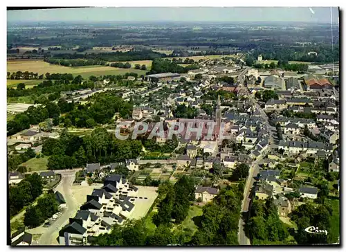 Cartes postales moderne Bruz Le Centre Vue aerienne