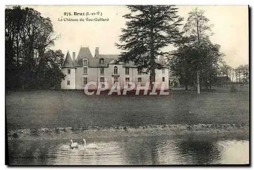 Ansichtskarte AK Bruz Le Chateau du Vau Gallard