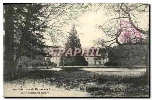 Cartes postales Bruz Environs de Rennes Parc et chateau de Blossac