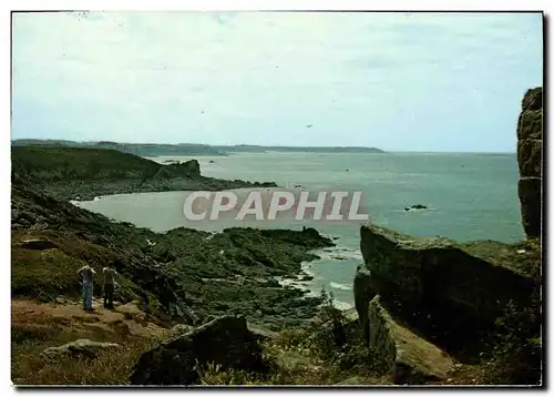 Moderne Karte Cancale Les rochers a la pointe du Grouin