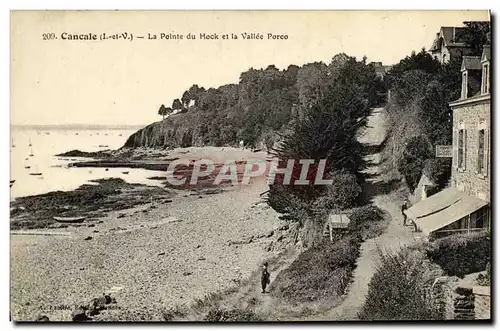 Ansichtskarte AK Cancale La Pointe du Hock et la Valtee Porco