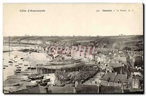 Ansichtskarte AK Cancale La Houle Bateaux