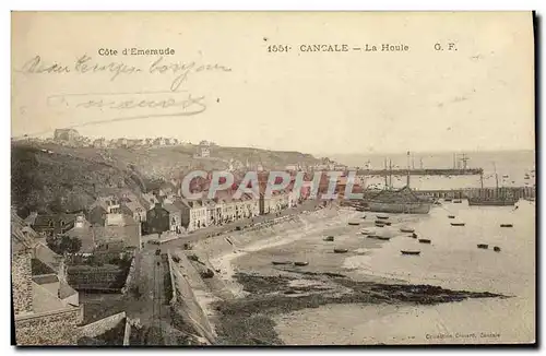 Ansichtskarte AK Cancale La Houle Bateaux