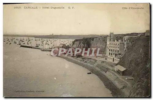 Cartes postales Cancale Hotel Duguesclin