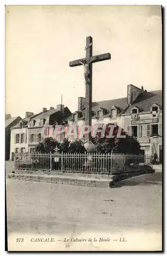 Cartes postales Cancale Le Calvaire de la Houle