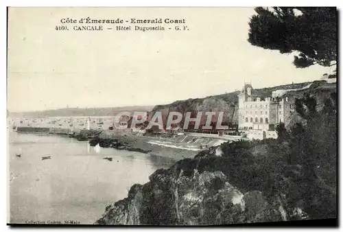 Cartes postales Cancale Hotel Duguesclin