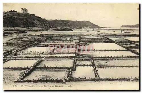 Cartes postales Cancale Les Parcs aux Huitres Ostreiculture