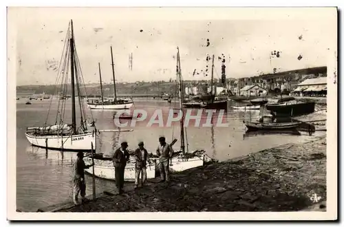 Cartes postales moderne Cancale Le Port a maree haute Bateau