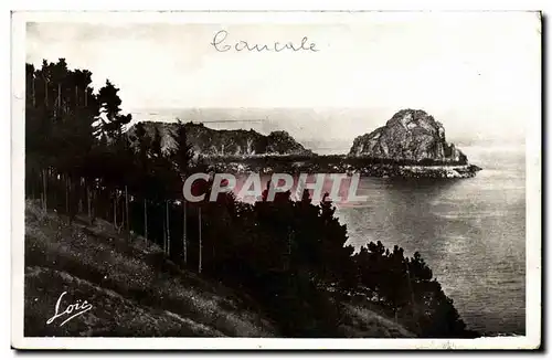 Ansichtskarte AK Cancale Le Rocher de Cancale