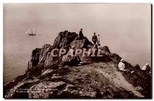 Ansichtskarte AK Cancale La Pointe du Grouin Rochers du Sommet