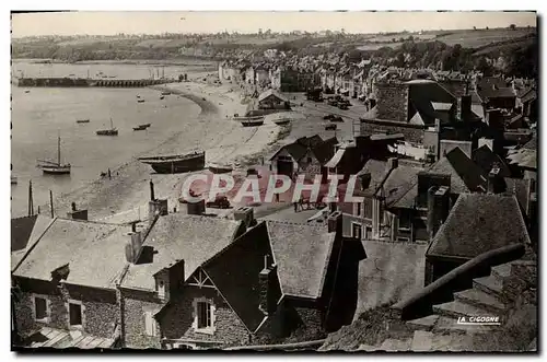 Cartes postales moderne Cancale Vue generale au dessus du Port