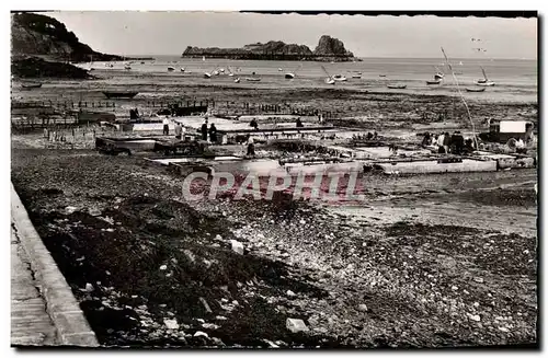 Moderne Karte Cancale Les Parcs a Huitres Le Rocher de Cancale Ostreiculture