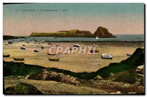 Cartes postales Cancale Les Rochers