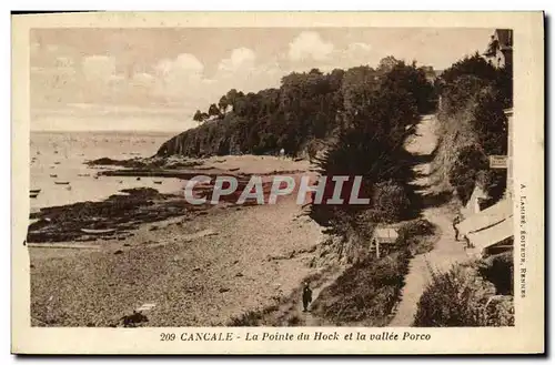 Ansichtskarte AK Cancale La Pointe du Hock et la Vallee Porco