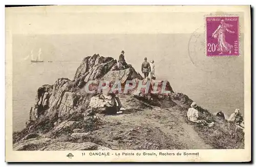 Cartes postales Cancale La Pointe du Grouin Rochers du Sommet