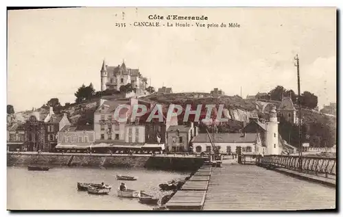 Cartes postales Cancale La Houle Vue prise du Mole