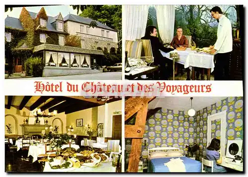 Cartes postales moderne Hotel Du Chateau Et Des voyageurs Combourg