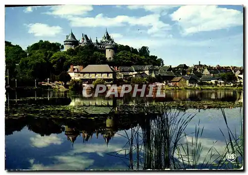 Cartes postales moderne Combourg Le Chateau Et l Etang